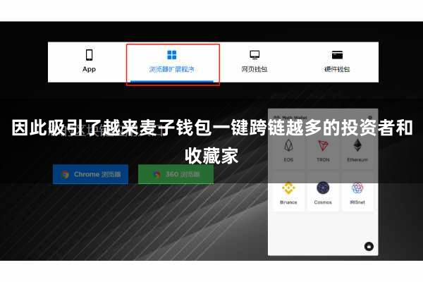 因此吸引了越来麦子钱包一键跨链越多的投资者和收藏家