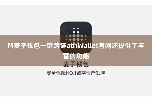 M麦子钱包一键跨链athWallet官网还提供了丰富的功能